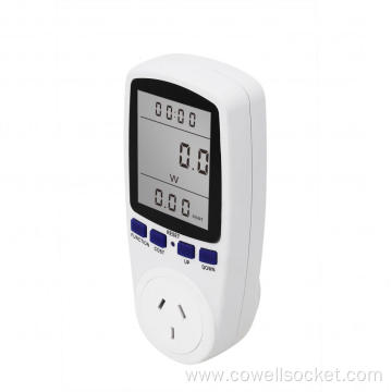 Electricity Plug Watt Energy Meter Socket